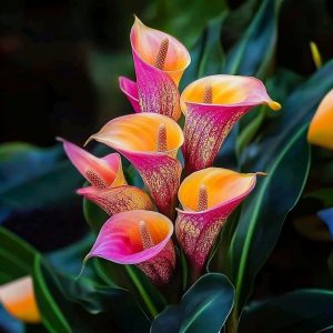 Калла Оникс купить по цене от 450р. в интернет-магазине «Посадика» с доставкой почтой в в Валдайе и по всей России – [изображение №1].