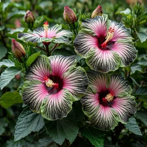 Гибискус Амбер Лайт купить по цене от 490р. в интернет-магазине «Посадика» с доставкой почтой в в Валдайе и по всей России – [изображение №1].