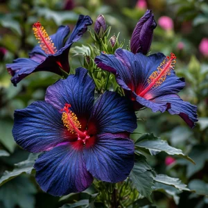 Гибискус Саншайн Кисс купить по цене от 450р. в интернет-магазине «Посадика» с доставкой почтой в в Валдайе и по всей России – [изображение №1].