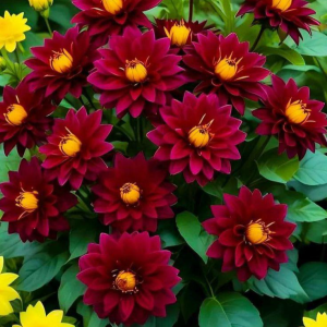 Георгин Вуцапо купить по цене от 327р. в интернет-магазине «Посадика» с доставкой почтой в в Валдайе и по всей России – [изображение №1].